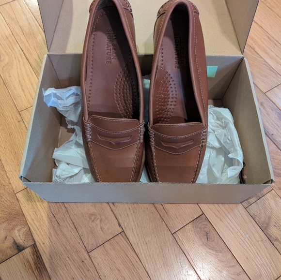 L.L. Bean Signature Women's Sz8 Classic Leather Penny Loafers, Rich Brandy Brown - Picture 5 of 7
